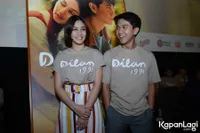 Manisnya Iqbaal & Vanesha Prescilla di Rilis Trailer 'DILAN 1991'