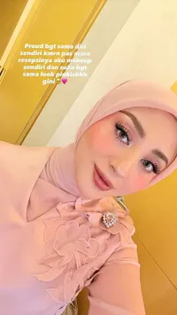 Margin Dandan Sendiri Saat Jadi Bridesmaid Syifa Hadju, Barefaced-nya Cantik