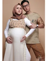 Maternity Photoshoot Nycta Gina, Hangat Ajak Serta Anak Pertama