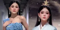 Melly Lee - Jethro, 8 Potret Kontestan D'Academy Asia 6 Pakai Filter AI Jepang
