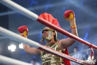 Menang Telak Dalam 2 Ronde, 11 Potret 'The Real Gladiator' Vicky Prasetyo Kuasai Pertandingan Tinju - Bikin Aldi Taher Kabur dari Ring dan Menyerah