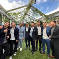 Mewah Undang Il Divo, 10 Potret Nia Ramadhani dan Ardi Bakrie Rayakan Pernikahan Emas Aburizal Bakrie di Amerika - Kedekatan dengan Ayah Mertua Jadi Sorotan