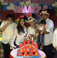 Mewahnya Ultah Cucu Nia Daniaty, Dihadiri Ayu Ting Ting Sampai KD