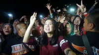 Michelle Ziudith Terharu Melihat Antusiasme Fans di Bandung 