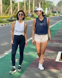 Minder Dijuluki Hot Mama, 8 Potret Gisella Anastasia yang Makin Rajin Olahraga - Outfitnya Sering Bikin Salfok