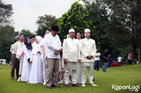 Momen-Momen Akad Nikah Haykal Kamil - Tantri Namirah, Serba Putih