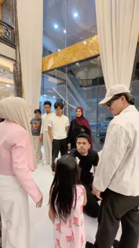 Momen Aurel Hermansyah dan Aaliyah Massaid Berkunjung ke Rumah Saaih Halilintar, Kumpul Keluarga Besar