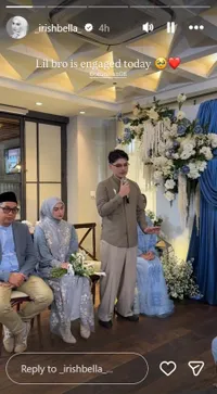 Momen Bahagia Acara Lamaran Sean Ivan Adik Irish Bella