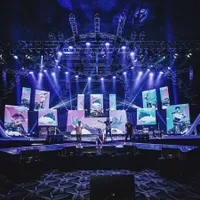 Momen Bersejarah, Ini 10 Potret Band GIGI Tetap Gelar Konser Meski Tanpa Penonton