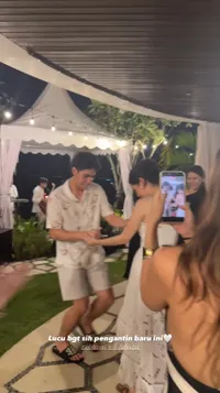 Momen El Rumi & Syifa Hadju Dansa Romantis Saat Pesta Tertutup di Bali