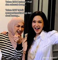 Momen Persahabatan Maia Estianty dan Tata Janeeta, Dulu Sempat Asing - Jadi Support System