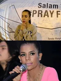 Mengharukan - Nowela Idol Mengunjungi Spanduk Besar