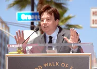 Mike Myers di Hollywood Boulevard