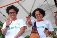 Mira Lesmana dan Riri Riza di Ancol