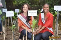 Miss Universe Leila Lopes di Pantai Indah Kapuk