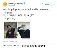 Ngaku Mirip Kang Daniel, Kaesang Pangarep Dibully Habis-Habisan