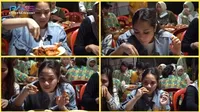 Ngidam Seafood, Ini Sederet Foto Nagita Slavina Sewa Warung Tenda Sekaligus Abang Penjualnya Dibawa ke Rumah Andara