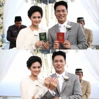 Nostalgia Manis Rini Yulianti dan Suami di Ultah Pernikahan Ke-3