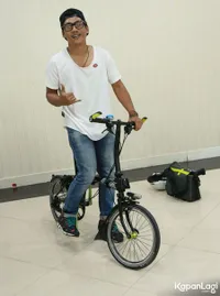 Nugie Nekat Bersepeda di Jakarta Meski Penuh Risiko, Kok Bisa?