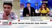 Nyaleg di Dua Partai Serta Sambutan Pakai Lirik Coldplay, Aldi Taher: I Love U Dewi Perssik