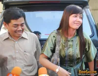 Nita Thalia dan Rudystra di PN Jakut