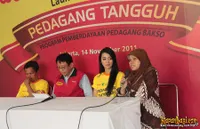 Nuri Maulida di Kantor Miwon Pulo Gadung