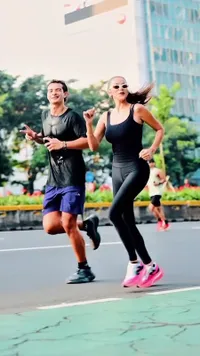 Olla Ramlan dan Tristan Molina Sama-Sama Hobi Olahraga