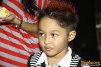 Okie Agustina di Launching Album Ananda Putra Pertama