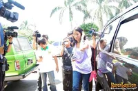 Okie Agustina Penuhi Panggilan Polisi