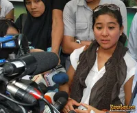 Olivia Zalianty di Rutan Pondok Bambu