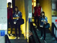 Onew SHINee dan Jung Ah After School Terlihat Berduaan