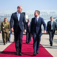 Pangeran William Nobar Piala Dunia Bareng Pangeran Jordania