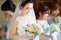 Pemberkatan Nikah Ryn Eks Chibi, Mewah Elegan di Pulau Bali