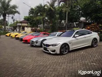 Pemberkatan Pernikahan Momo Geisha, Diiringi Sederet Mobil Mewah