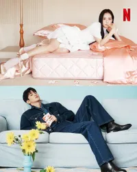 Pemotretan Jisoo dan Seo In Guk Untuk Drama BOYFRIEND ON DEMAND, Romantis Banget