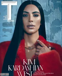 Pemotretan Kim Kardashian Untuk T Magazine, Bicara Soal Anak