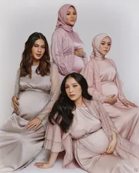 Pemotretan Paula Verhoeven yang Disebut Bumil Cantik, Pancarkan Aura Keibuan - Baby Bump Makin Besar