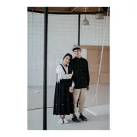 Pemotretan Tarra Budiman & Gya, Mesra Dibalut Nuansa Hitam Putih