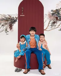 8 Pemotretan Terbaru Rafathar, Rayyanza, dan Lily, Anak-Anak Nagita - Raffi Ahmad yang Ekspresif