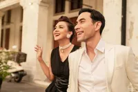 Pemotretan Visual Couple Darius Sinathrya dan Donna Agnesia, Romantis Bertema Vintage