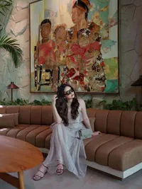 Pesona Alyssa Daguise saat Liburan Santai di Bali, Gorgeous Mama