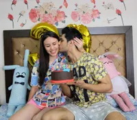 Pesta Ulang Tahun Vin Rana, Serba Putih Penuh Cinta Dari Nita