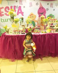 Pesta Ultah Ke-2 Aeshya Keponakan Raffi Ahmad, Bertema Barney