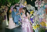 Pesta Ultah Nasha Anak Pasha Ungu, Ada Okie Agustina & Adelia Wilhelmina