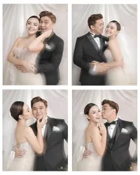 Photoshoot Mesra Billy Syahputra dan Amanda Manopo Pakai Busana Pengantin, Prewed atau Bukan?