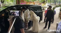 Potret Adiba Khanza Sampai ke Lokasi Pernikahan Didampingi Umi Pipik dan Abidzar Al Ghifari