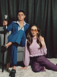 Potret Al Ghazali dan Alyssa Daguise Rayakan Halloween Sebagai Elvis dan Priscilla Presley