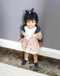 Potret Alesha Milena Chalik Anak Semata Wayang Raya Kohandi, Sudah Cantik dan Stylish Dari Kecil