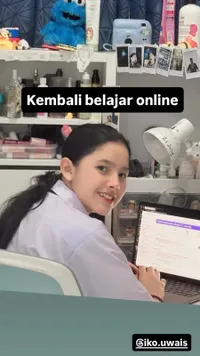 10 Potret Anak Seleb Sekolah Online, Dampak Demo di Jakarta yang Belum Kondusif