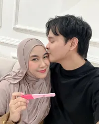 Potret Anisa Rahma Umumkan Kehamilan Kedua, Si Kembar Bakal Segera Punya Adik